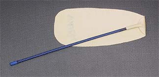 Flexible rod with cloth